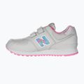 New Balance 574's V1 grau matter Kinderschuhe 3