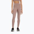 Damen-Laufleggings New Balance Harmony High Rise earth shadow