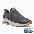 Schuhe Herren SKECHERS Uno Tres-Air Necessairy Comfort charcoal