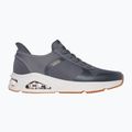 Schuhe Herren SKECHERS Uno Tres-Air Necessairy Comfort charcoal 2