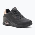 Schuhe Damen SKECHERS Uno Wedge Hi Steps black/rose gold