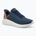 Schuhe Herren SKECHERS Bobs Squad Chaos Heel Preferred navy