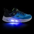SKECHERS Meteor Lights schwarz/blau Kinderschuhe 8