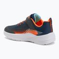 Kinder-Schuhe Skechers Microspec Advance navy/orange 3
