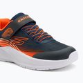 Kinder-Schuhe Skechers Microspec Advance navy/orange 7