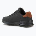 Schuhe Herren SKECHERS Uno Suited On Air black/chestnut 3