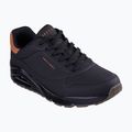 Schuhe Herren SKECHERS Uno Suited On Air black/chestnut 8