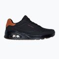 Schuhe Herren SKECHERS Uno Suited On Air black/chestnut 9