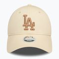 Basecap Damen New Era Wmns Le 940 La Dodgers light beige 3