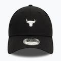 Mütze Basecap New Era Metallic Pin 940 Bulls black 3