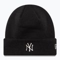 Wintermütze New Era Metallic Beanie Nyy black