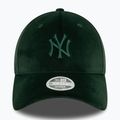 Basecap Damen New Era Velour Midi 9FORTY New York Yankees dark green 3