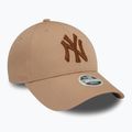 Basecap Damen New Era Metallic 9FORTY New York Yankees beige