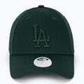 Basecap Damen New Era Metallic 9FORTY Los Angeles Dodgers dark green 2
