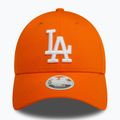 Basecap Damen New Era League Essential 9FORTY Los Angeles Dodgers orange 3