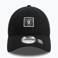 Basecap New Era Metallic Patch 9FORTY Las Vegas Raiders black 3