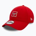 Basecap New Era Metallic Patch 9FORTY Chicago Bulls red 2