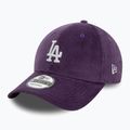 Basecap New Era Cord 9FORTY Los Angeles Dodgers dark purple 2