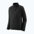 Herren Patagonia R1 Hybrid Fleece-Sweatshirt schwarz 3