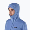 Damen Softshelljacke Patagonia R1 Hybrid Pullover Hoody reichlich blau 4