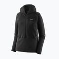 Damen Softshelljacke Patagonia R1 Hybrid Pullover Hoody schwarz 3