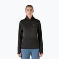 Damen Softshelljacke Patagonia R1 Hybrid Pullover Hoody schwarz