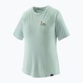 Patagonia Damen Capilene Cool Trail T-shirt Grafik lose it/wispy grün 3