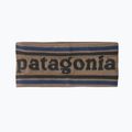 Patagonia Powder Town Women's Park Stripe Stirnband: marlow braun