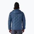 Herren Patagonia Micro Puff Hoody Daunenjacke clement blau 2