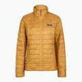 Isolierte Damenjacke Patagonia Nano Puff smolder talon gold