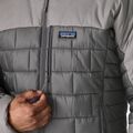 Herren Patagonia Hi-Loft Nano Puff Hoody forge grau 7