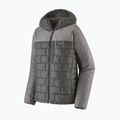 Herren Patagonia Hi-Loft Nano Puff Hoody forge grau