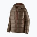 Herren Patagonia Fitz Roy Down Hoody Jacke marlow braun
