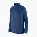Herren Patagonia Cap Thermal Gewicht Zip Neck Sweatshirt clement blau