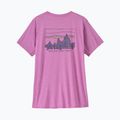 Damen Patagonia Cap Cool Daily Grafik Shirt '73 Skyline / lebhaft lila x-dye 5