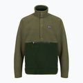 Herren Patagonia Retro Pile 1 / 2 Snap P / O alten Wachstum grün Trekking Sweatshirt