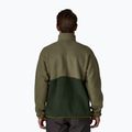 Herren Patagonia Retro Pile 1 / 2 Snap P / O alten Wachstum grün Trekking Sweatshirt 3