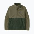 Herren Patagonia Retro Pile 1 / 2 Snap P / O alten Wachstum grün Trekking Sweatshirt