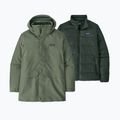 Herren Patagonia Tres 3-in-1 Parka alte Wachstum grün Jacke