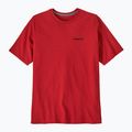 Herren Patagonia P-6 Logo Responsibili-Tee amanita rot