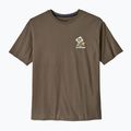 Herren Patagonia Balance Bio-Friedenssamen / Marlow braun t-shirt