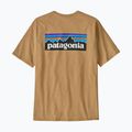 Herren Patagonia P-6 Logo Responsibili-Tee Talon gold T-shirt 3