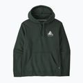 Patagonia Herren Sweatshirt Chouinard Crest Uprisal Hoody altes Wachstum grün