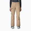 Damen Skihose Patagonia Isolierte Powder Town Ruder hellbraun