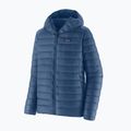 Herren Daunenjacke Patagonia Down Sweater Hoody clement blue