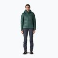 Damen Daunenjacke Patagonia Down Sweater Hoody cascade green 2