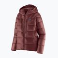 Patagonia Damen Daunenjacke Fitz Roy Down Hoody dunkel rubinrot w / sizzle rot