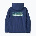 Herren Patagonia Boardshort Logo Uprisal Hoody clement blau 2
