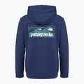 Herren Patagonia Boardshort Logo Uprisal Hoody clement blau 2