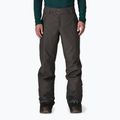 Herren Patagonia Isolierte Powder Town Skihose schwarz